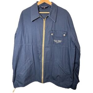 Polo Sport Ralph Lauren Utility Jacket, Lo Life Vintage Sailing Nautical, Large